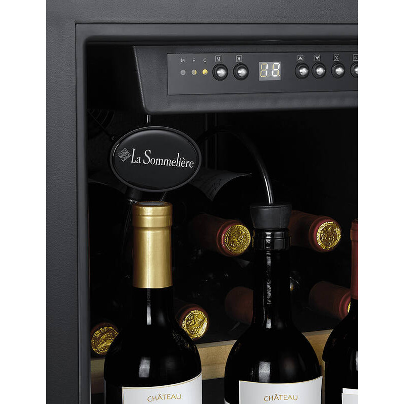 Vinoteka LS38BLACK 38 Steklenic La Sommelière s Préservinom