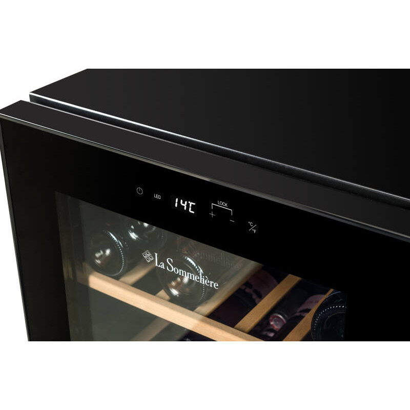 Temperature-controlled cellar LS52BLACK 52 Bottles - La Sommelière