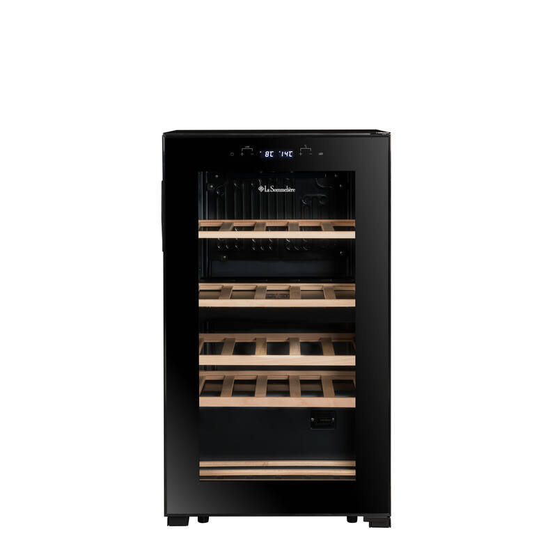 Double zone temperature-controlled cellar SLS32DZBLACK 32 Bottles - La Sommelière