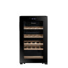 Double zone temperature-controlled cellar SLS32DZBLACK 32 Bottles - La Sommelière