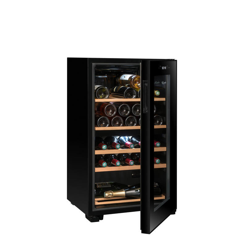 Double zone temperature-controlled cellar SLS32DZBLACK 32 Bottles - La Sommelière